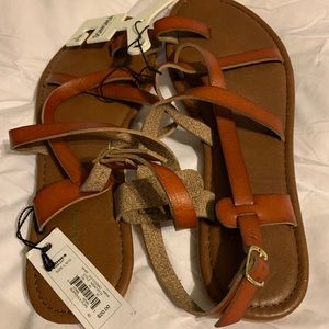 Sonoma Sandals, Tan, Size 9/10